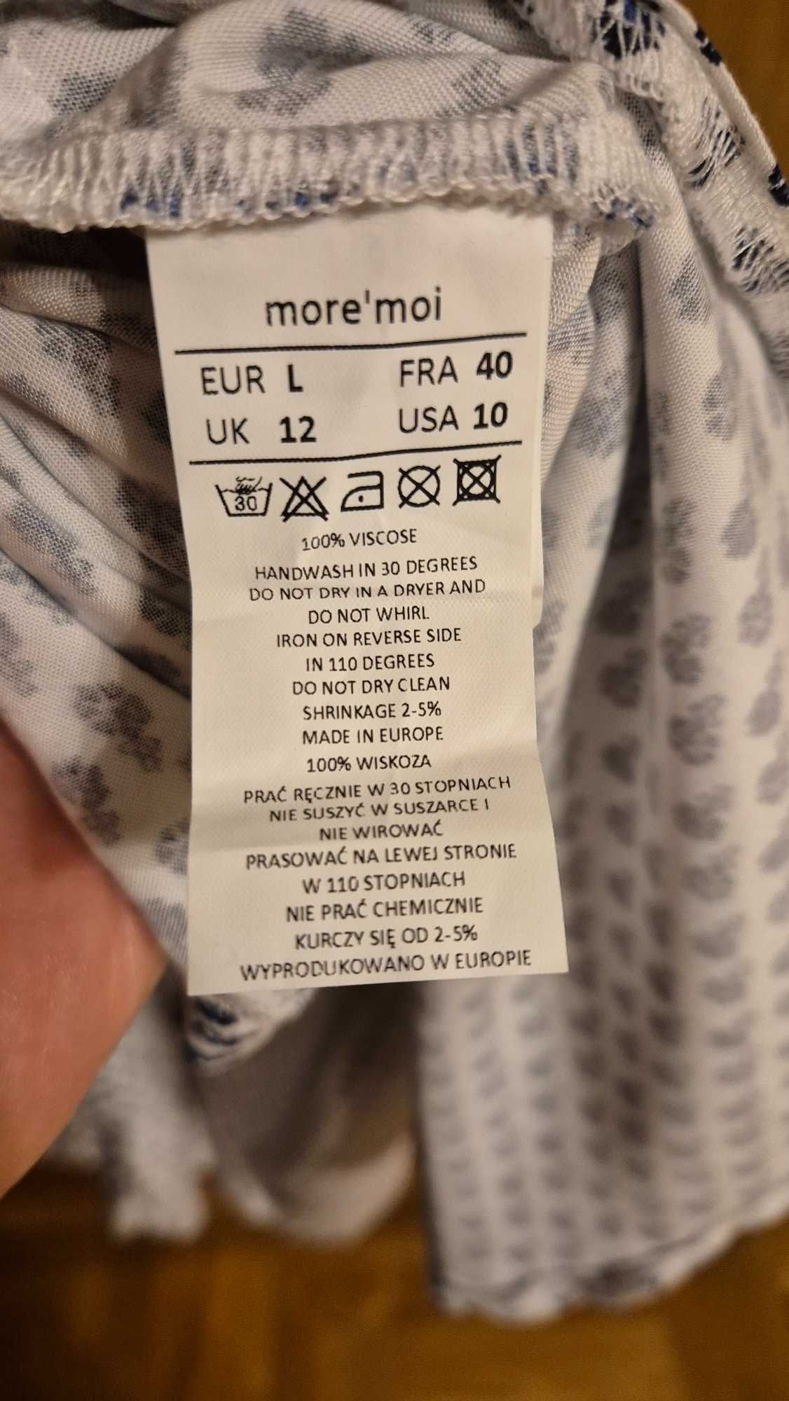 Elegancka sukienka Moremoi rozm.L 40