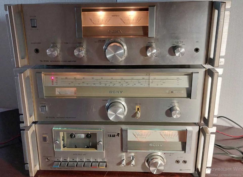 Sony TA-212A+ST-212AL+TC-U2