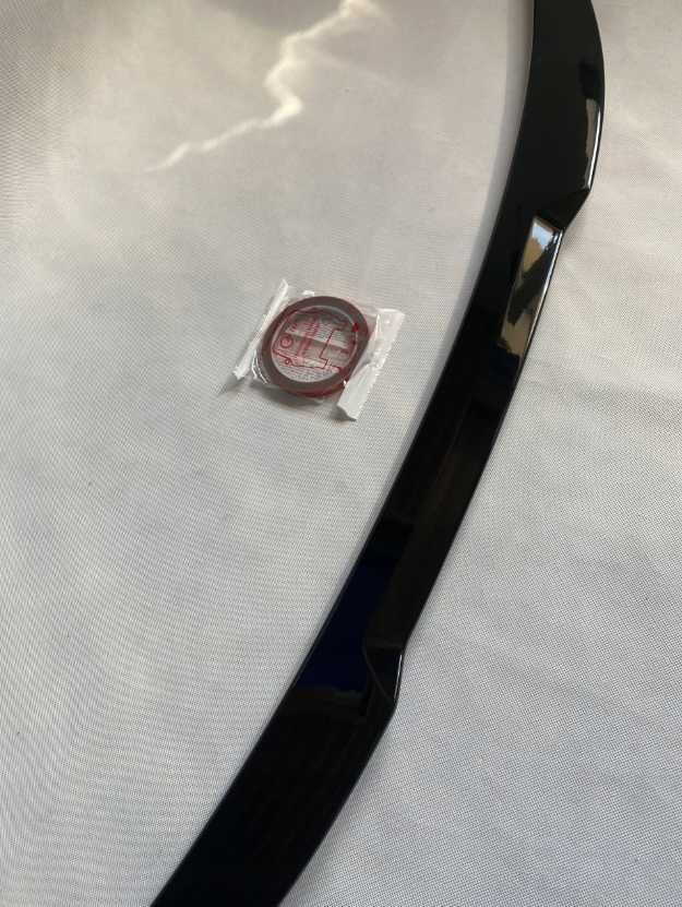 Spoiler Lotka Dokładka AUDI A5 B9 F5 CZARNY POŁYSK