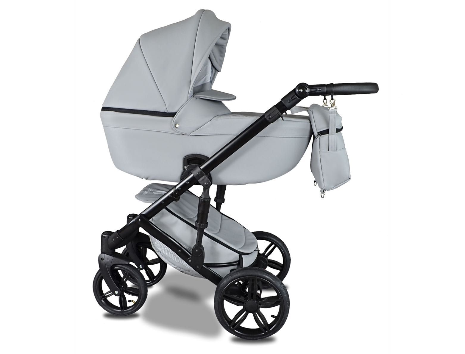 WÓZEK DZIECIĘCY BeRco Premium 2w1 + Adaptery Maxi Cosi Cybex X-Lander