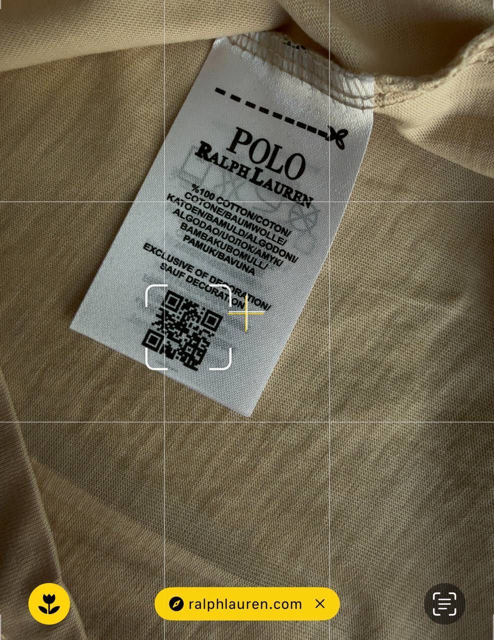 Koszulka Polo Ralph Lauren Cream White