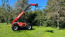 Manitou MLT-634-120 LSU z wieloma akcesoriami 40 kmh , 2003Ładowarka teleskopowa