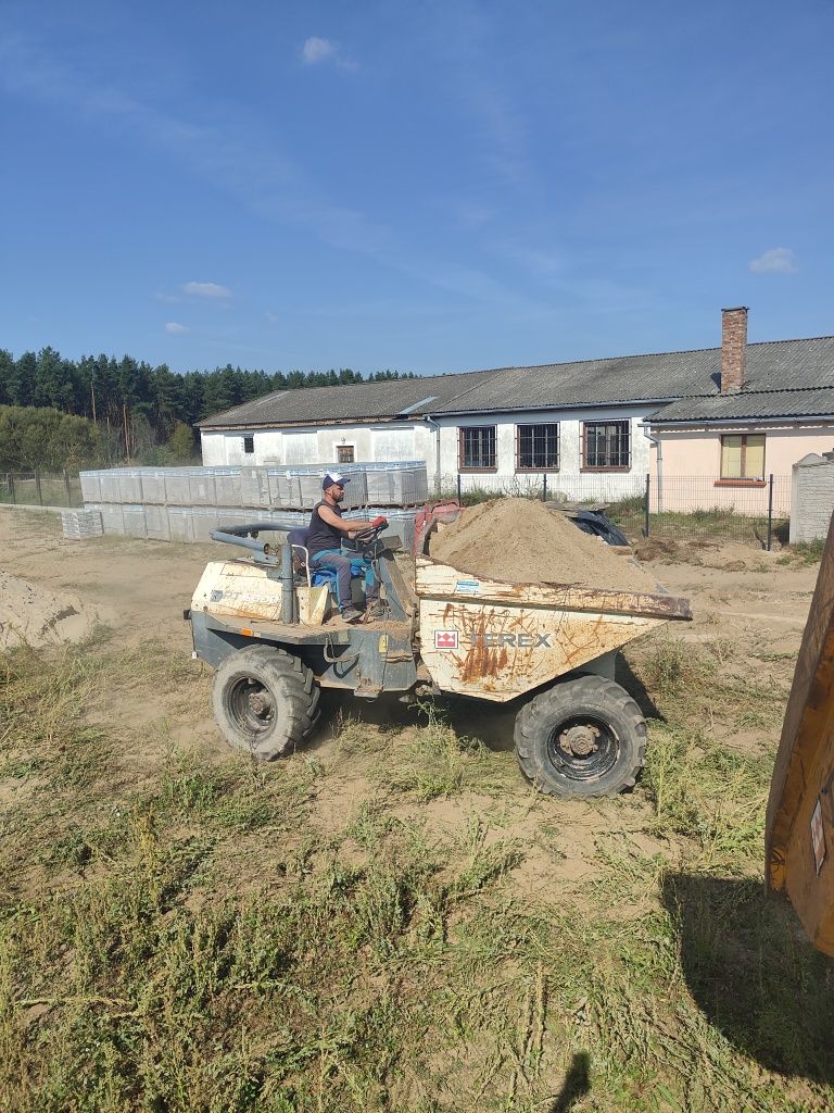 Wynajem mini koparki ładowarki zagęszczarki podnośnik wozidła wynajem