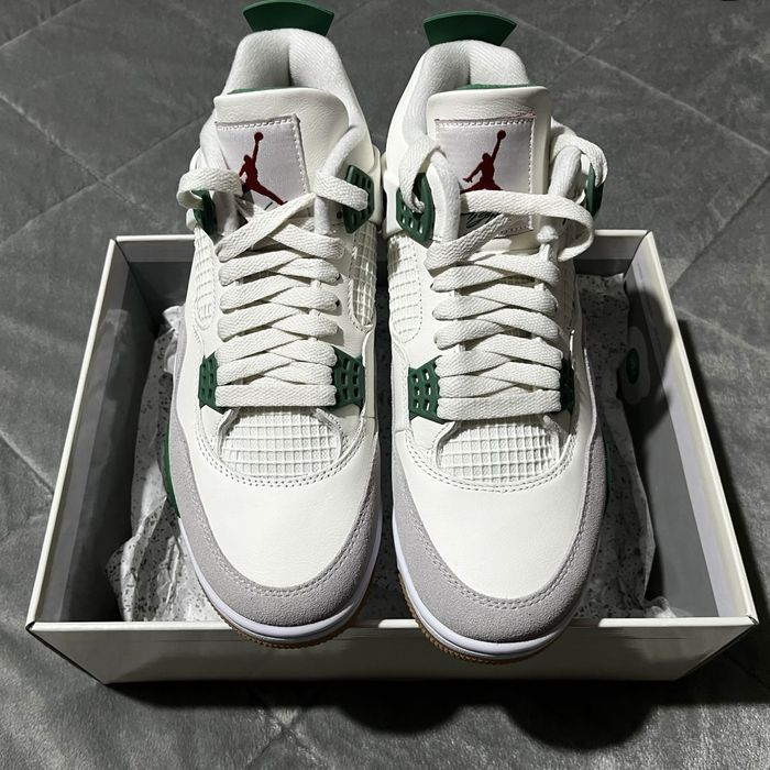 Jordan 4 Sb Pine Green 42