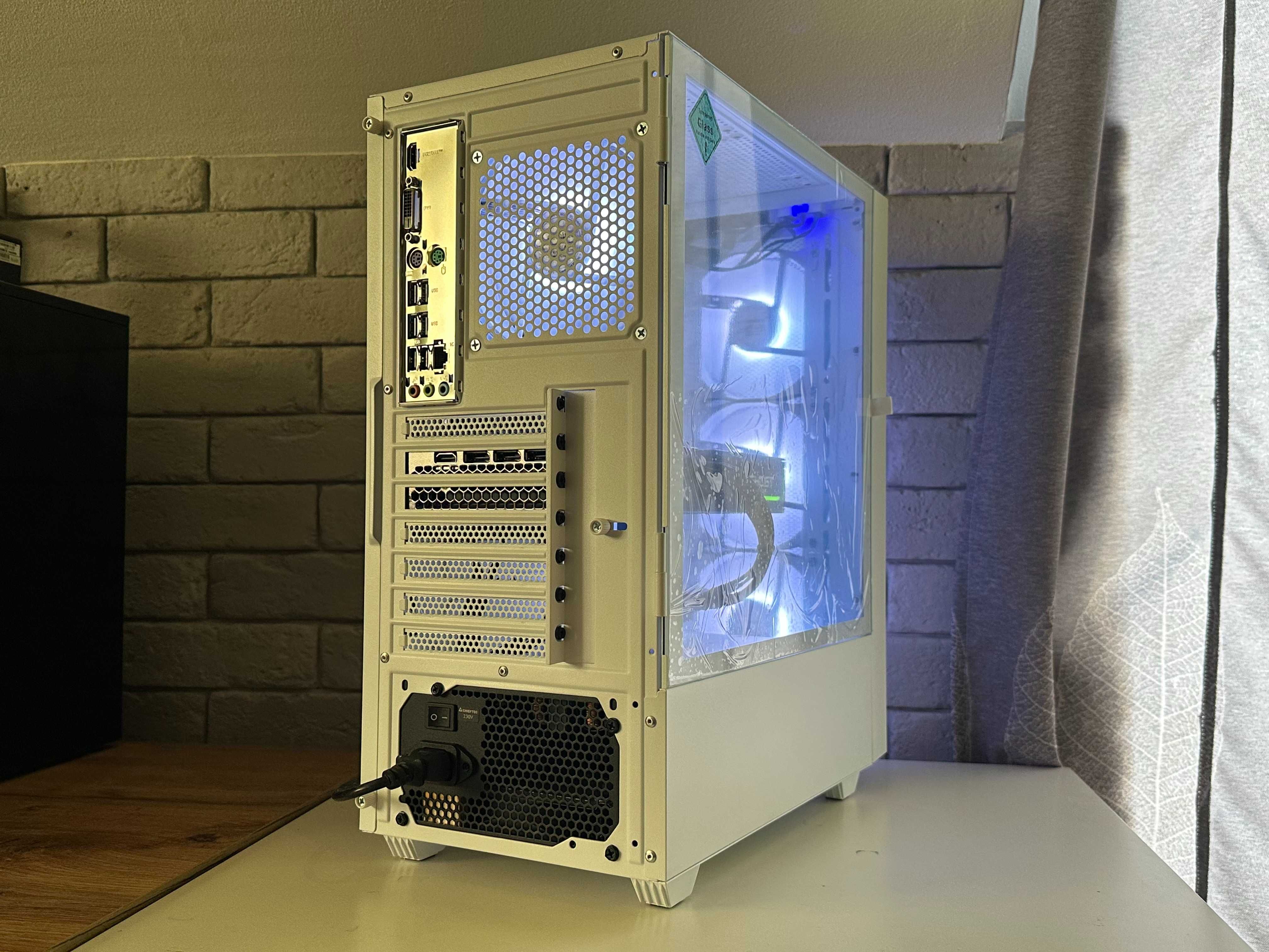 Komputer RTX 5060/Ryzen 5 5500/ARGB/16GB RAM DDR4/Biały/GAMINGOWY