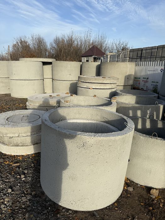 Бетонні кільця різні розміри
