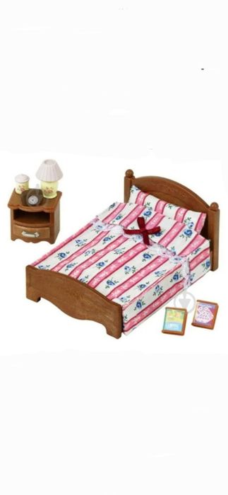 Sylvanian Families.Кровать.Набор стирка-глажка,коляска