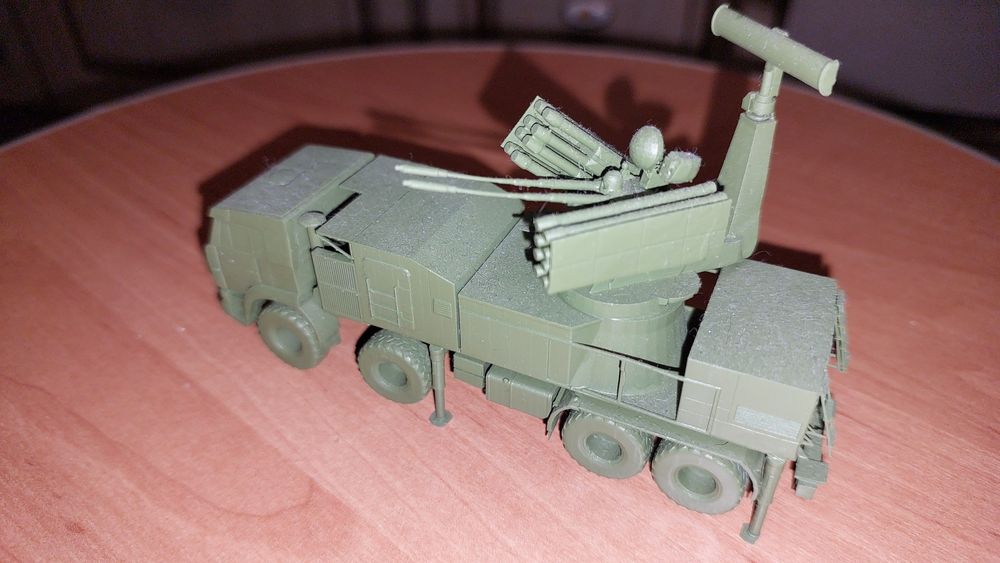 3д модель зі смоли Панцирь с1 ,маштаб 1.87