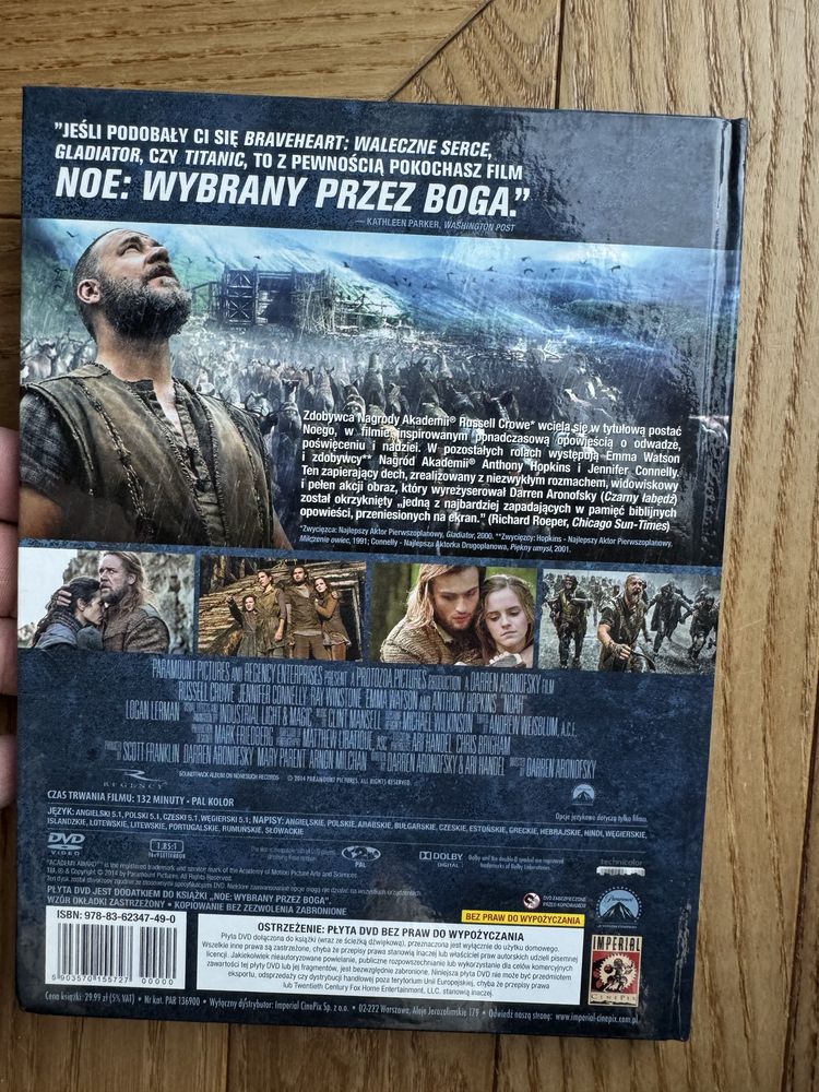 DVD Noe - Wybrany przez Boga (Noah)