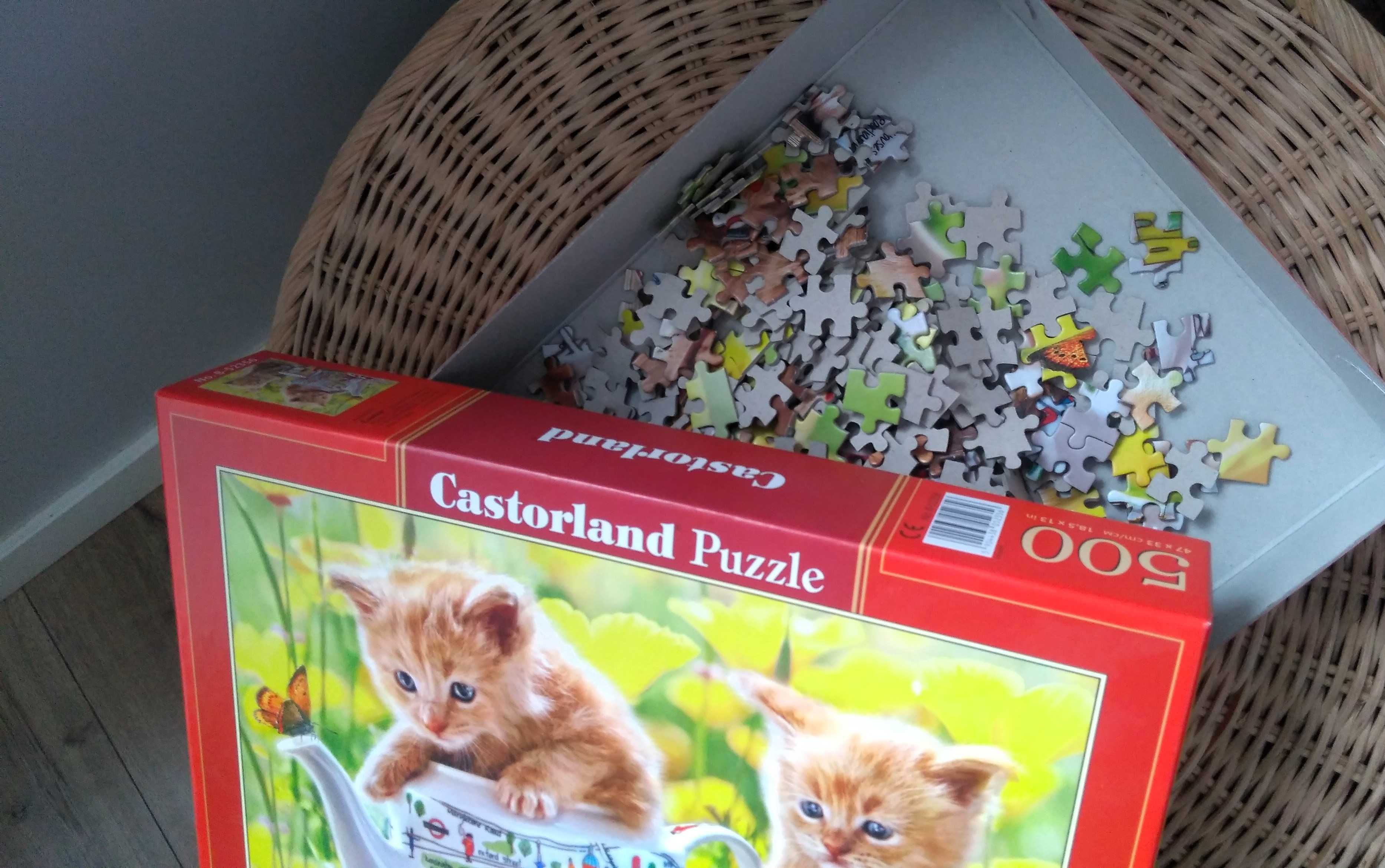puzzle kotki 500 elementów castroland