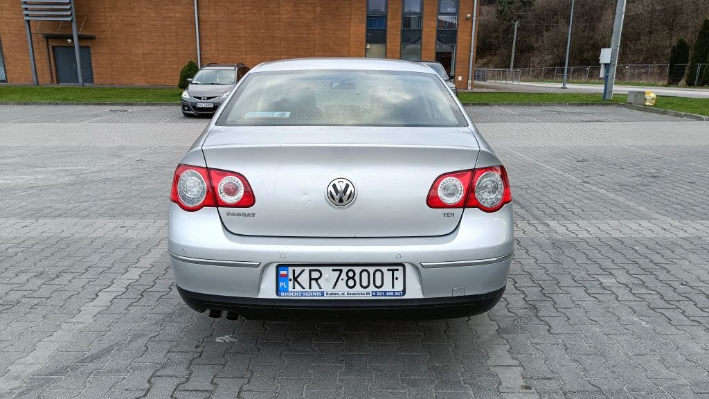 Volkswagen Passat B6 1.9TDI 105KM, Salon Polska 250tyś km,