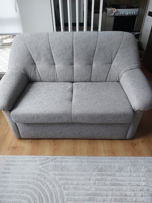 SOFA 2 osobowa szara