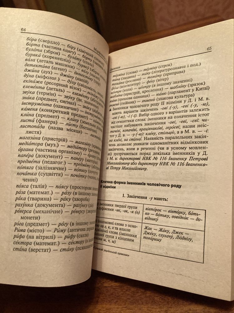 Довідник «Сучасний український правопис» 2007 рік