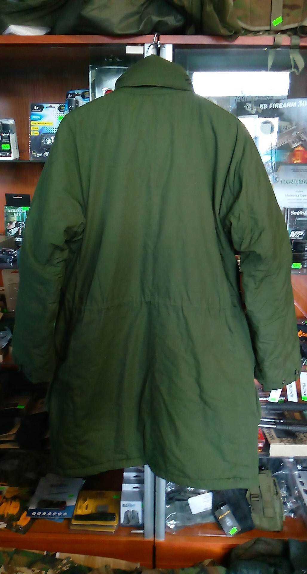 Długa Parka/Kurtka Zimowa Armia Szwecja  r. 190/75kg