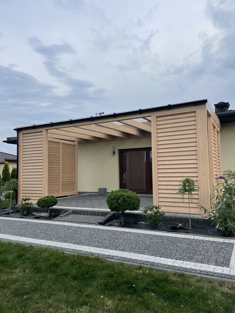 Zadaszenie tarasu, pergola, altana ogrodowa