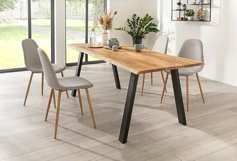 Stół dębowy, loftowy na zamowienie wymiar 200x80