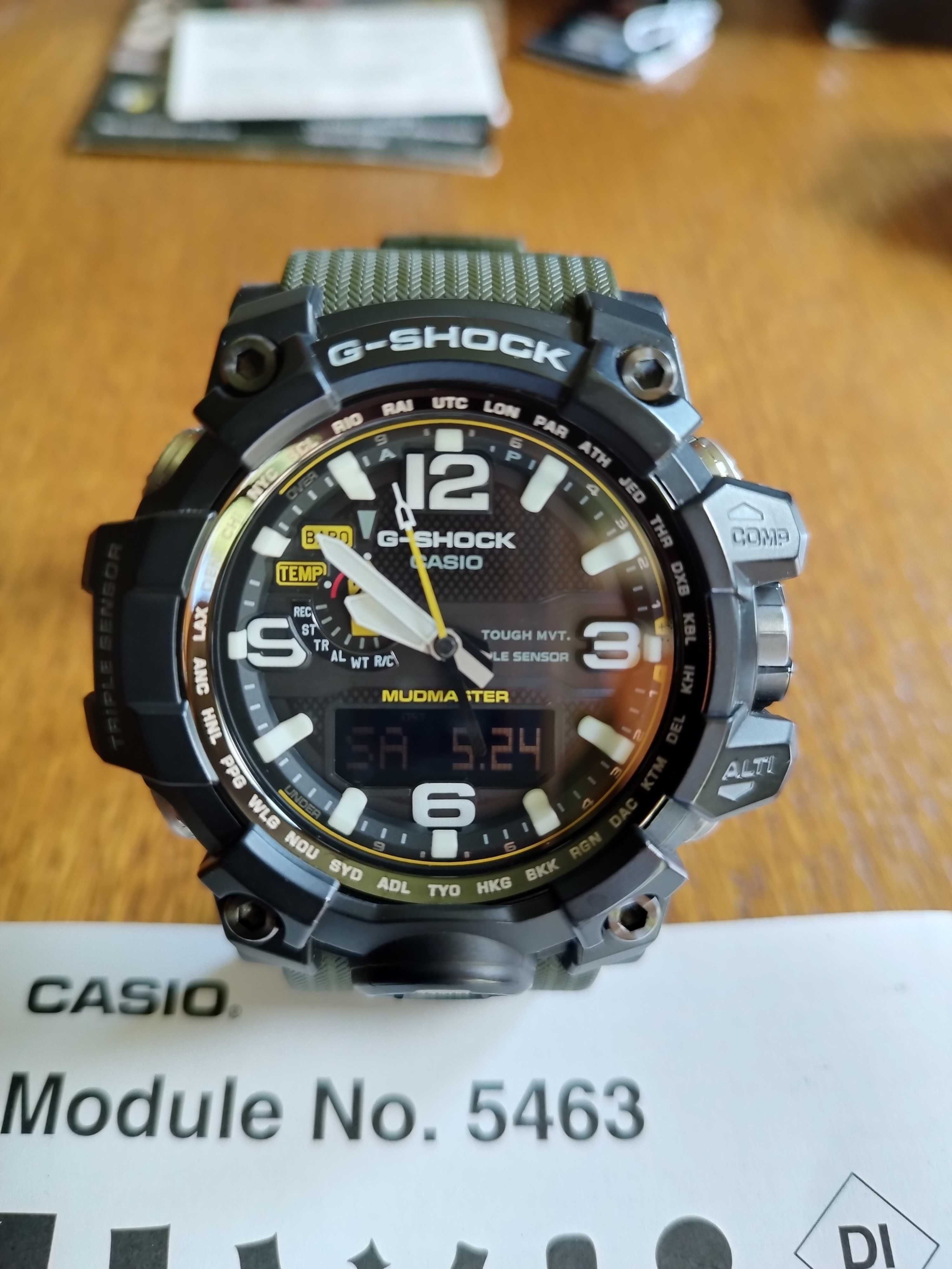 Zegarek G-Shock Mudmaster GWG-1000-1A3 Casio