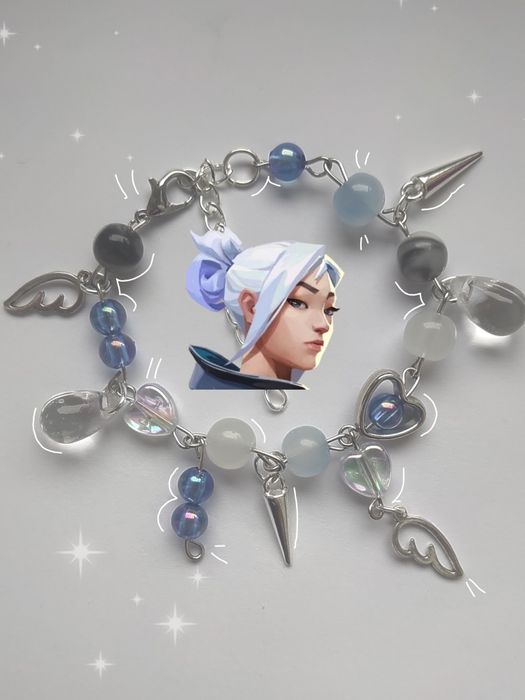 bransoletka jett valorant handmade