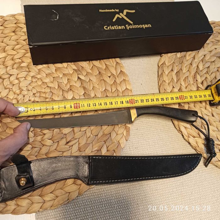 Nóż myśliwski ręcznie robiony M390 !