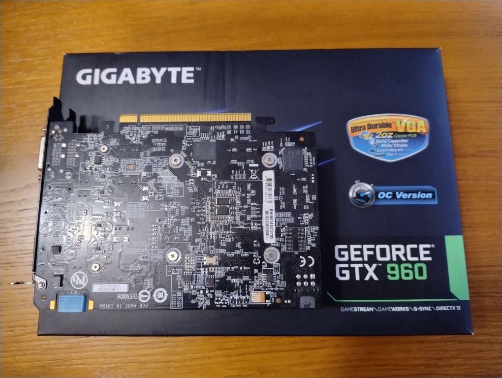 Gigabyte GTX 960 2gb OC Version