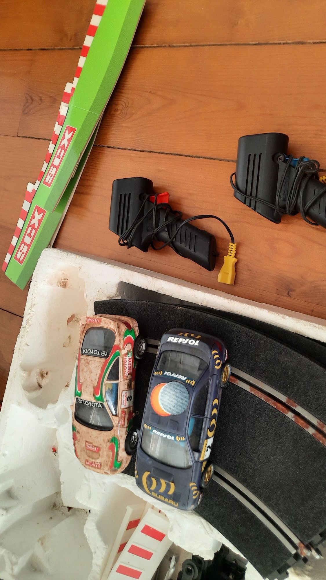 Pista Scalextric Rac de Inglaterra completa