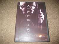 DVD "Killshot- Alvo a Abater" com Mickey Rourke