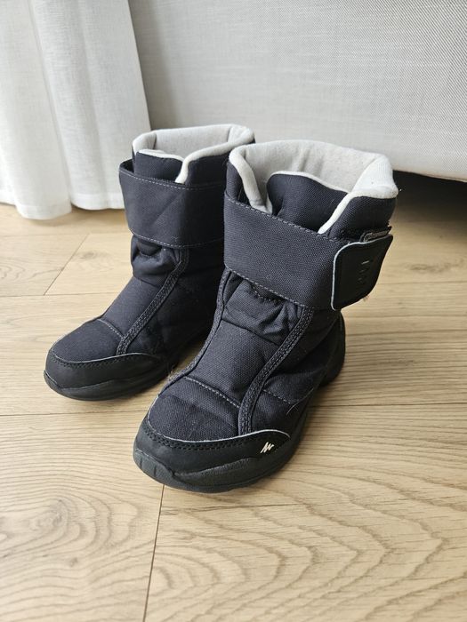 Buty turystyczne, śniegowce quechua, decathlon r. 31