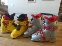 Buty narciarskie dziecięce dwie pary 25-28