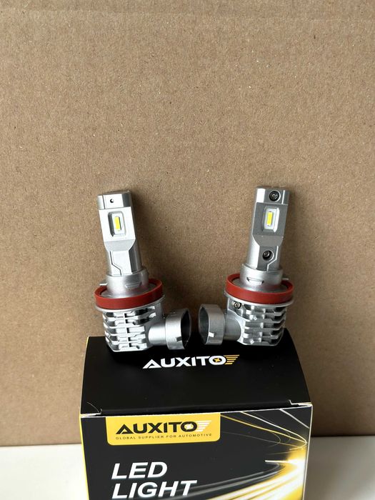 Лампы Auxito LED Hb3 Hb4 H11 H9 H8  6500K светодиодные автолампы 12в