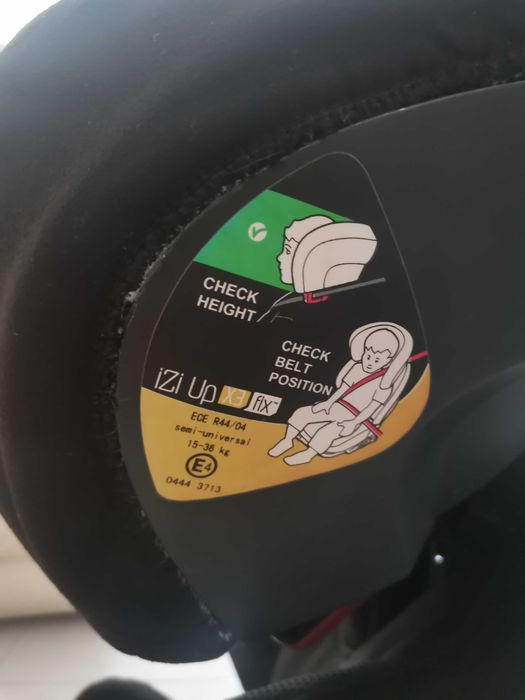 Cadeira auto 15-36 kg - 4-12 anos | Besafe IZI UP X3 FIX