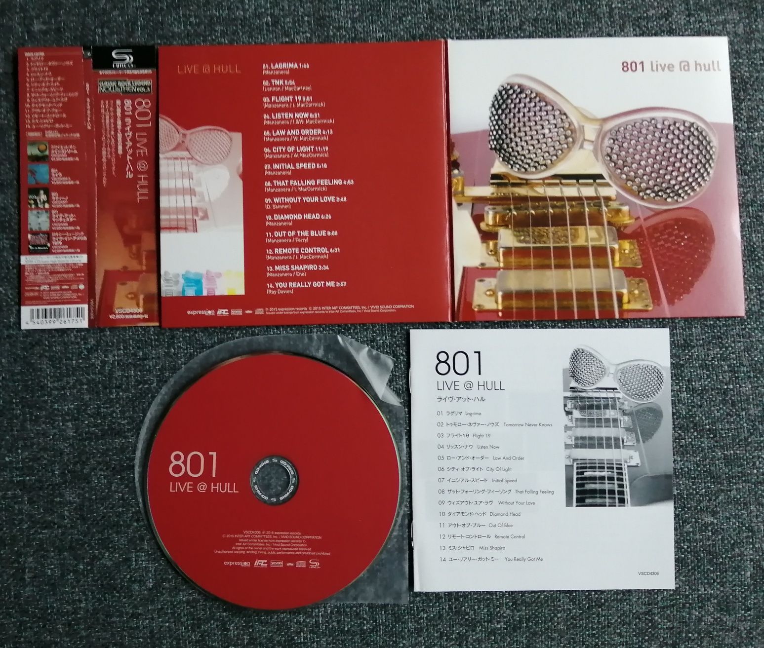 Fantásticos SHM - CD papersleeve Japan ELP, Phil Manzanera