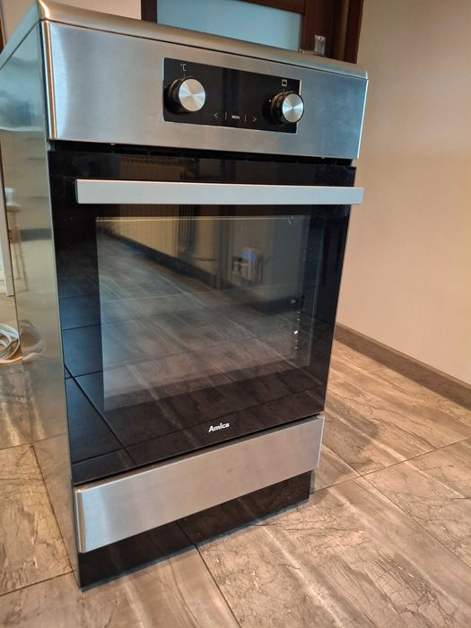 Kuchenka indukcyjna Amica 50x60x86 z instrukcją,  Wypas! Wolnostojąca.