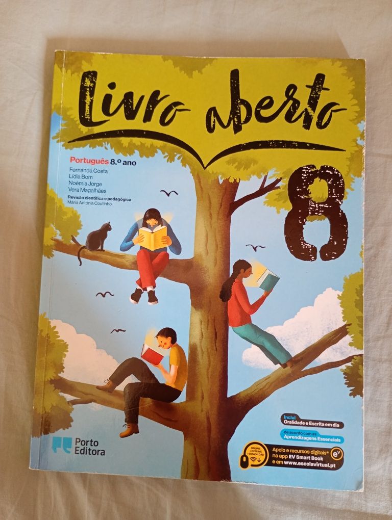 Manual escolar Livro Aberto 8