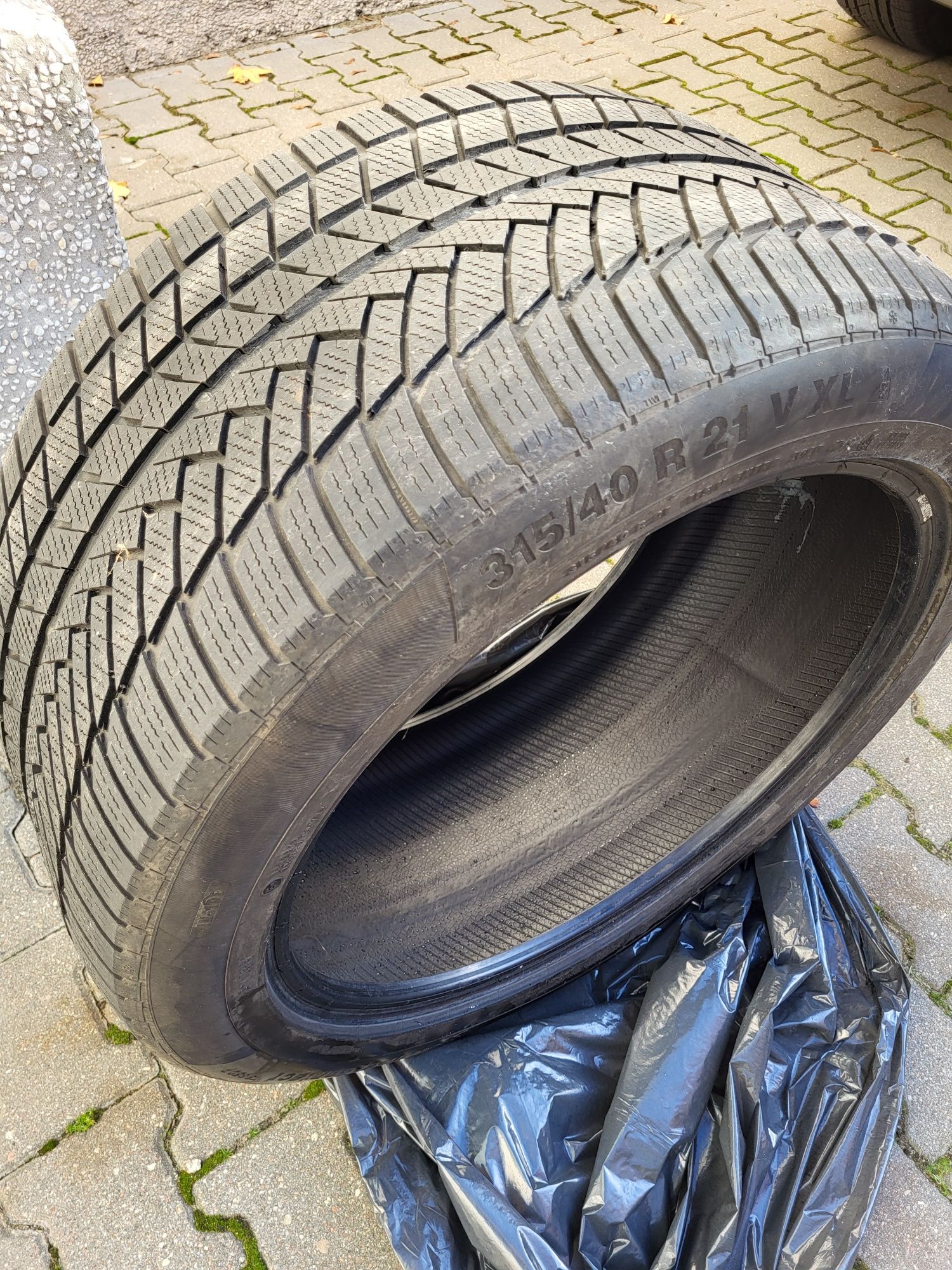 2x Opony Continental 315/40 R21 V XL WinterContact