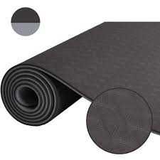 TPE składana mata podróżna do jogi czarna