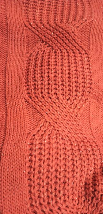 Sweter, sweterek koralowy r. S