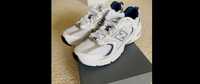 New Balance 530 White Silver Navy   39