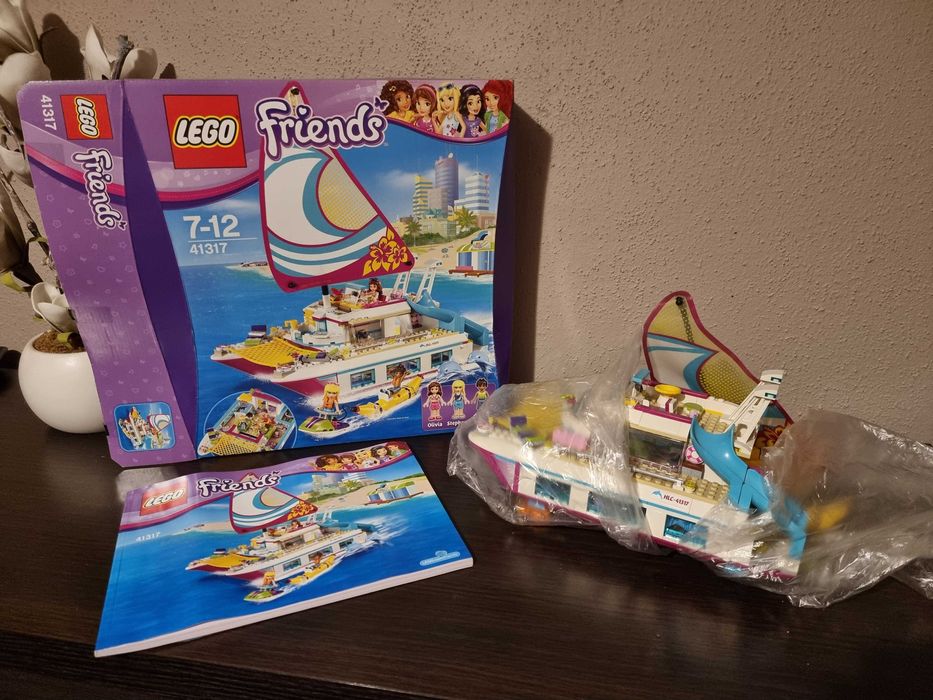 LEGO Friends, klocki słoneczny Katamaran, 41317
