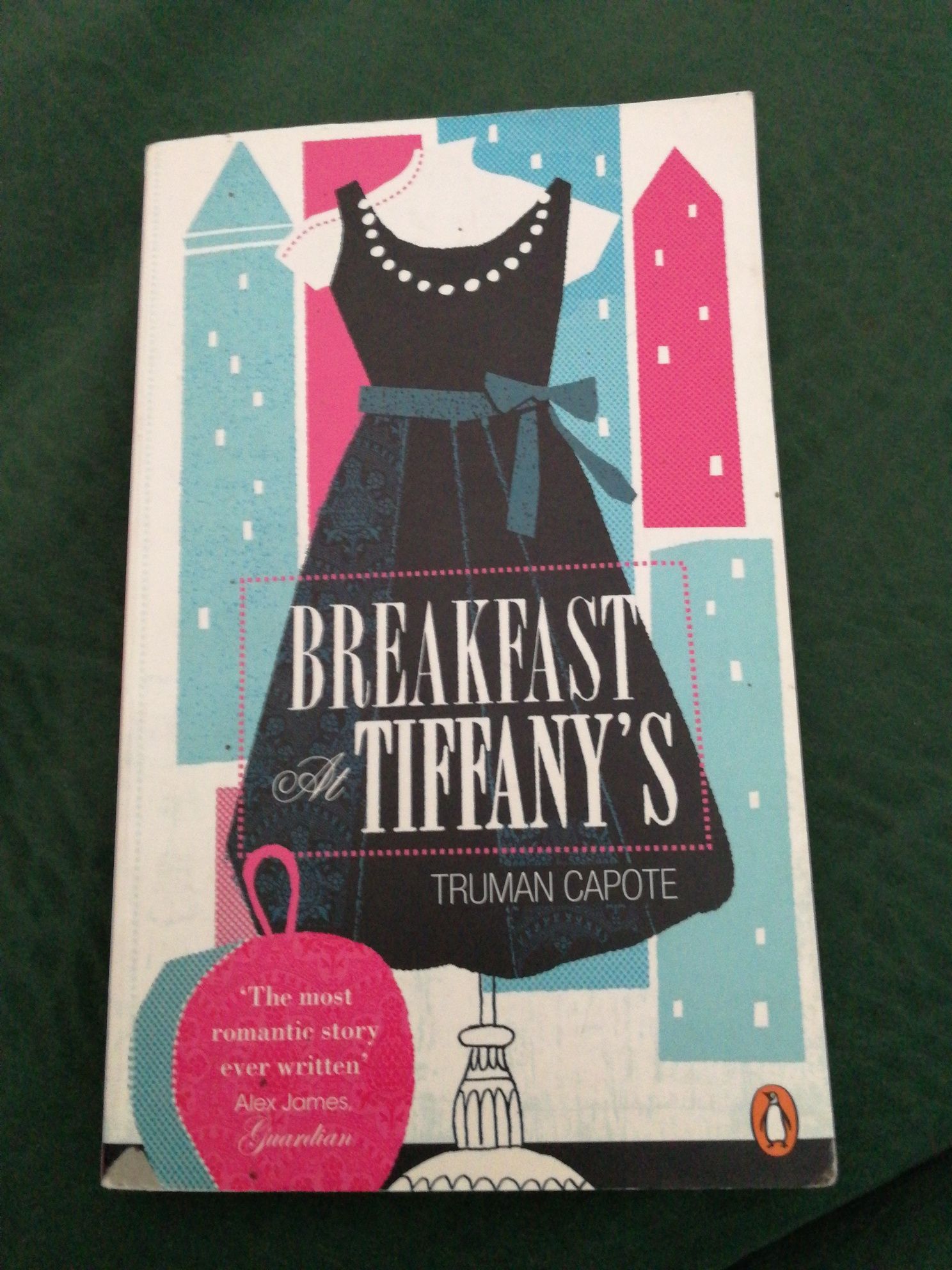 Livro "Breakfast at Tiffany's" de Truman Capote