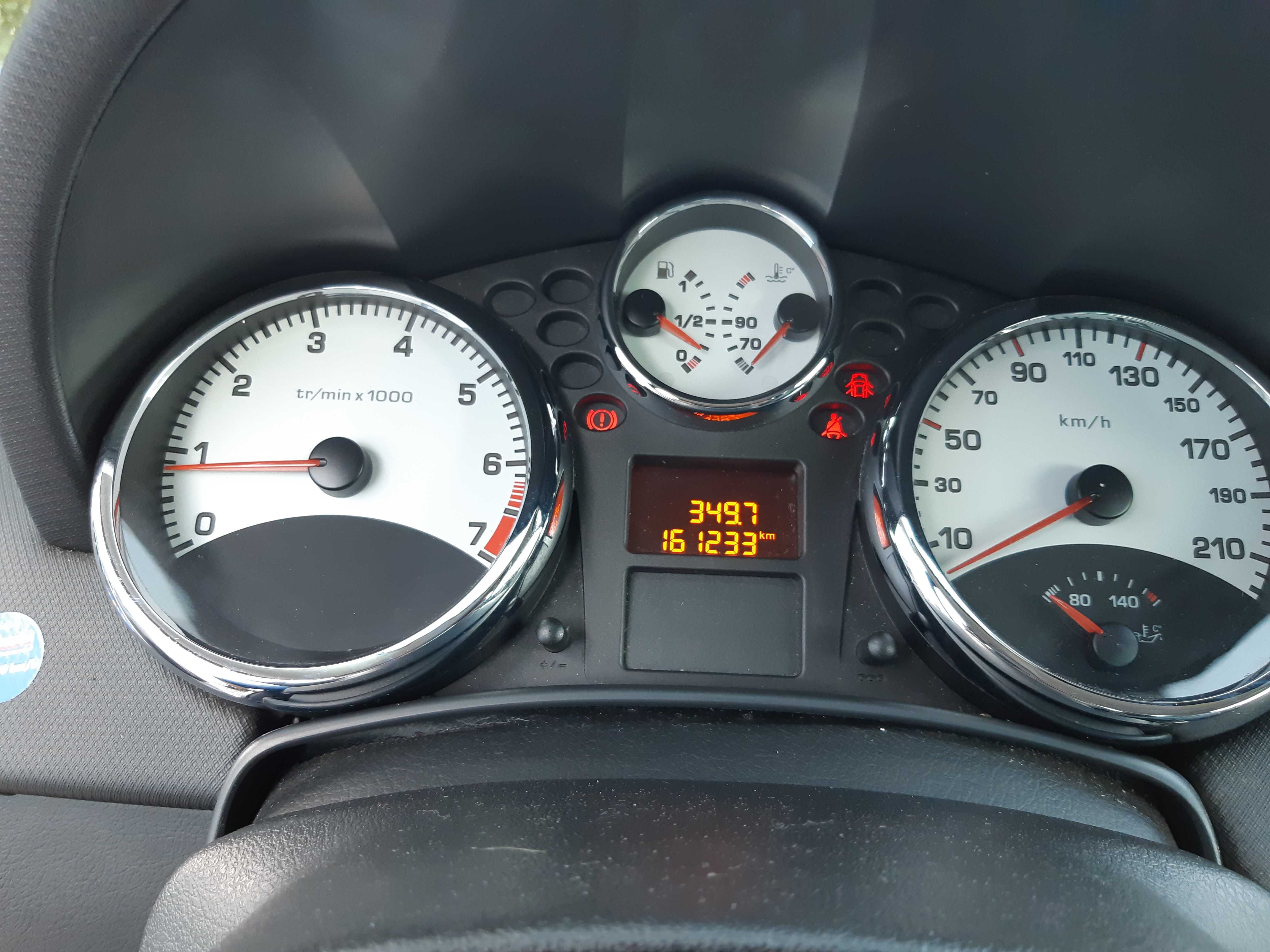 Peugeot 207 CC 1,6 16V TURBO Opłacony 1 Wł 100 % Bez wypadek 161000 KM