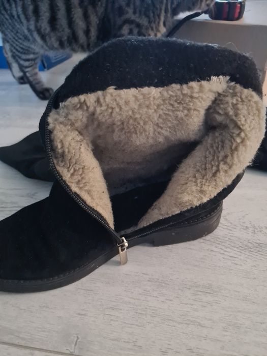 Ботфорти високі чоботи сапоги 37