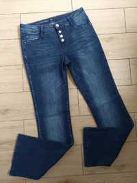 Spodnie jeansy damskie C&A Bootcut 38 M