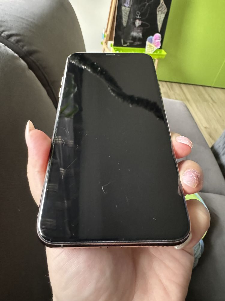 Iphone 11 PRO MAX 256 GB złoty, komplet ladowarka sluchawki