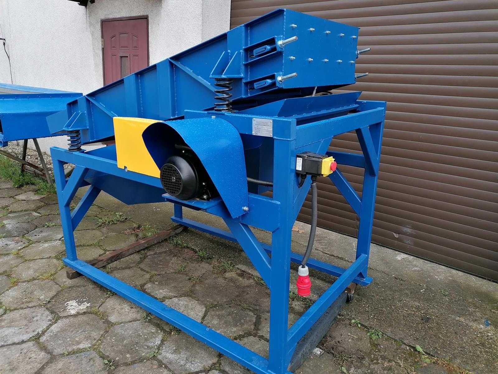 Przesiewacz  PWK 0818-2 do żwiru, węgla, ziemi, recyklingu.