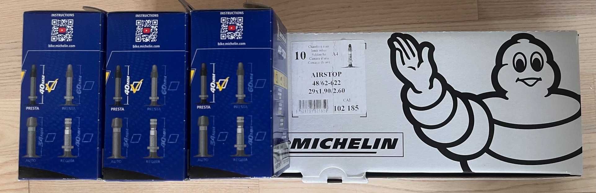 Dętka MICHELIN 29" AIRSTOP A4 29 x1,9 - 2,5, 48/62X622  Presta 40 mm