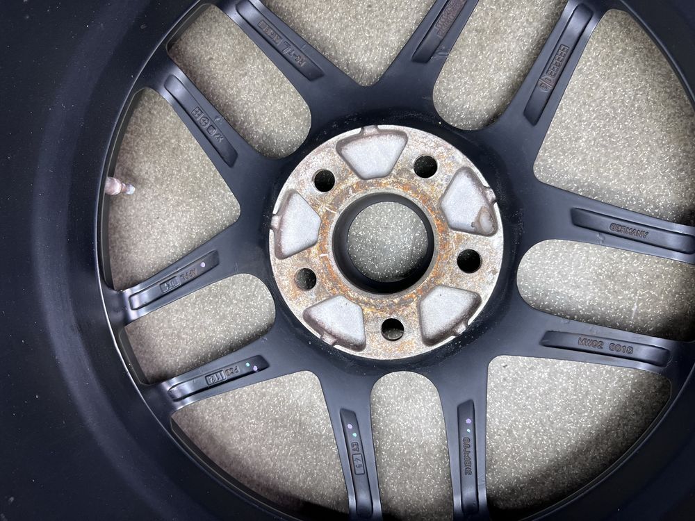 Диски R18 5 112 et45 J8 VW audi seat mercedes чорні