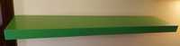 Zielona półka ścienna Lack, od Ikea