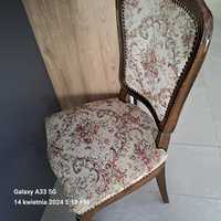 Piękne stare dębowe krzesła 8 sztuk komplet