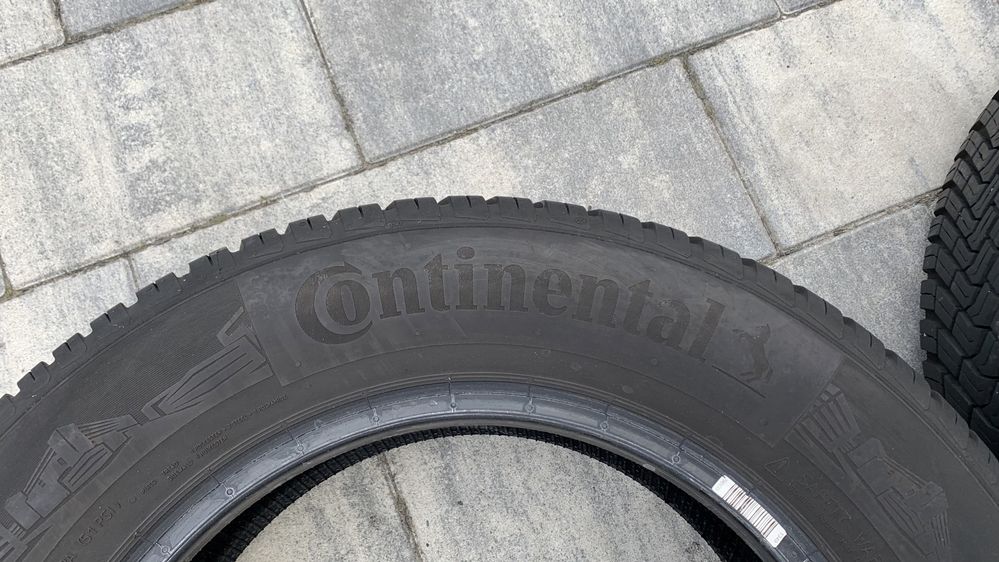 Opony wielosezonowe Continental 195/65 15 cali XL 20 rok para 7mm