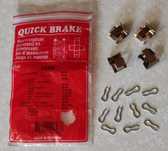 Ремкомплект тормозных колодок QUICK BRAKE 1055 (Дания), новый.